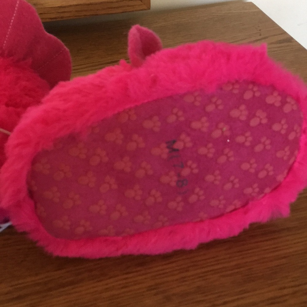 New Cat & Jack Rori slippers size 7/8 toddler girl - Picture 3 of 3